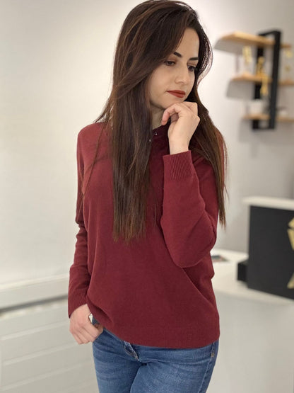 Pull Chloé Bordeaux